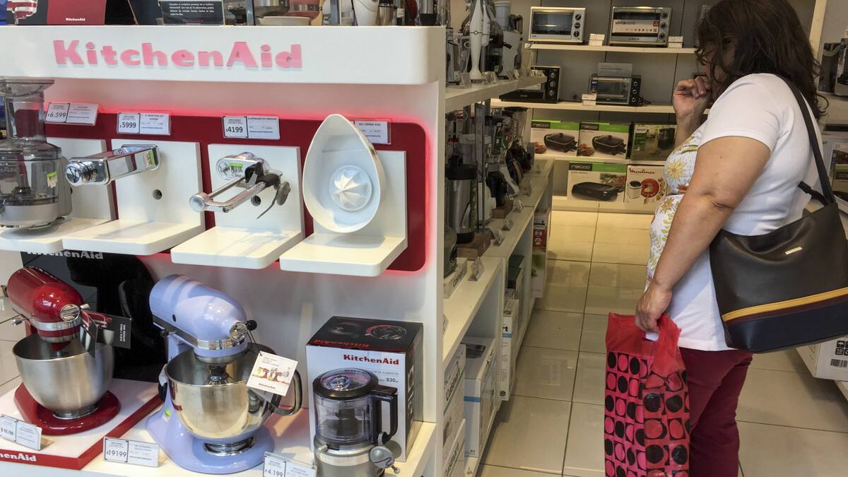 Ventas; consumo. Foto: NA