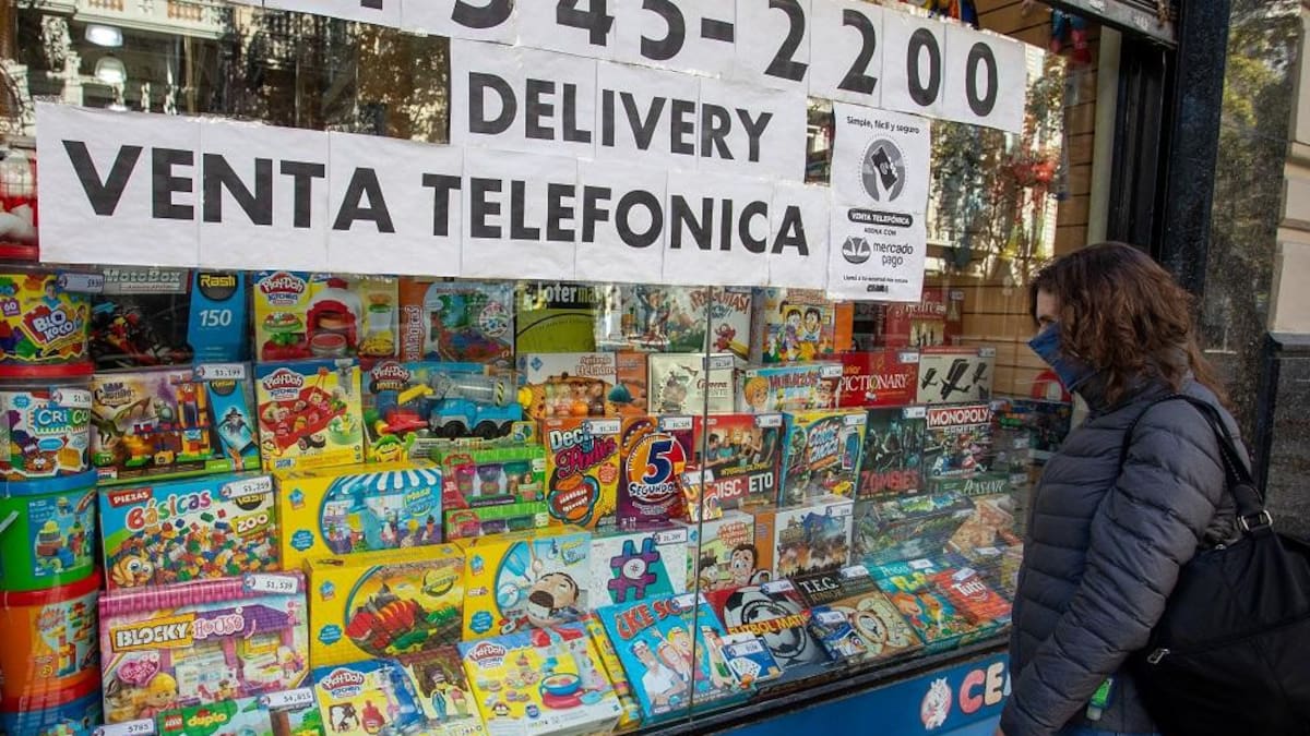 Ventas minoristas, juguetería, comercios, Foto NA
