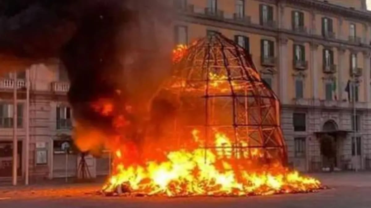 "Venus de los trapos" de Michelangelo Pistoletto. Foto: Twitter @elbarroquista