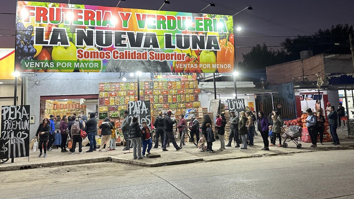 Verdulería "La nueva luna" en Guernica. Foto: Facebook / Lanuevaluna Verduleria,