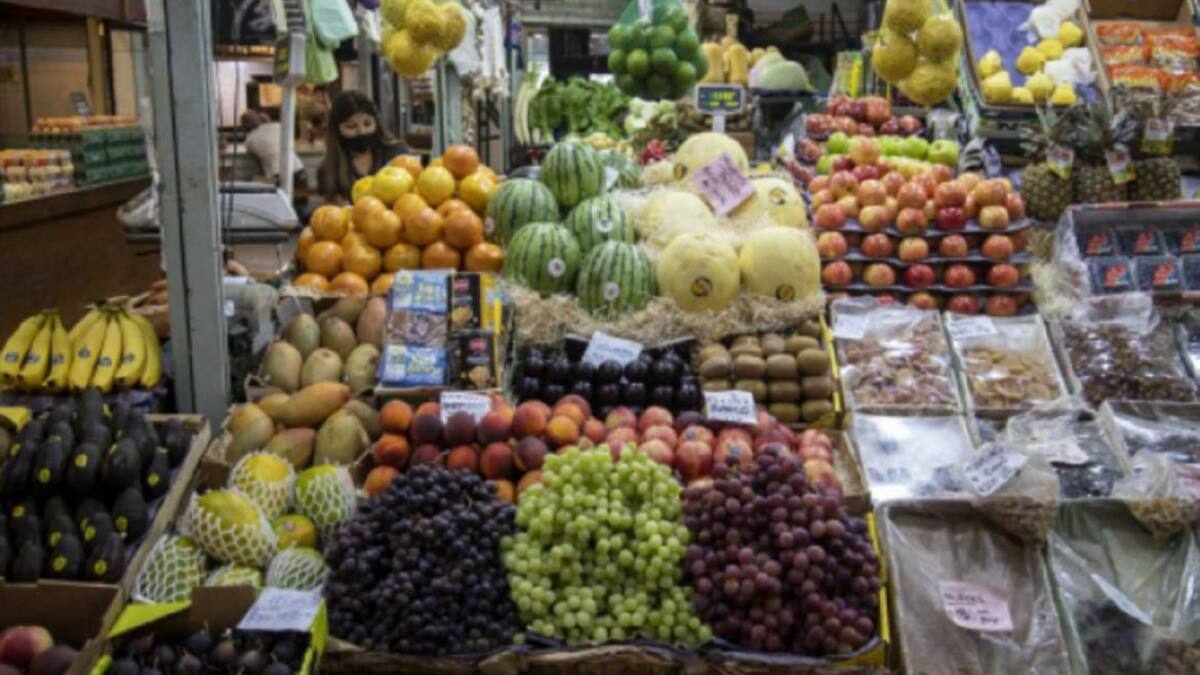 Verduras y frutas. Foto: NA.