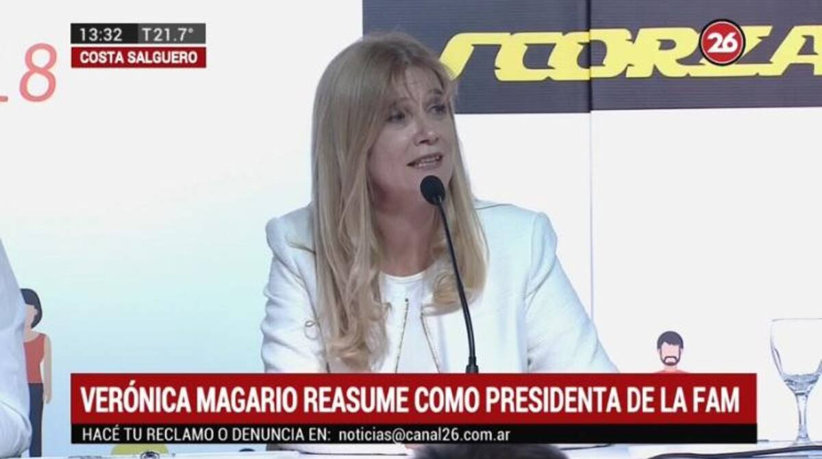 Verónica Magario reasume como presidenta en la FAM
