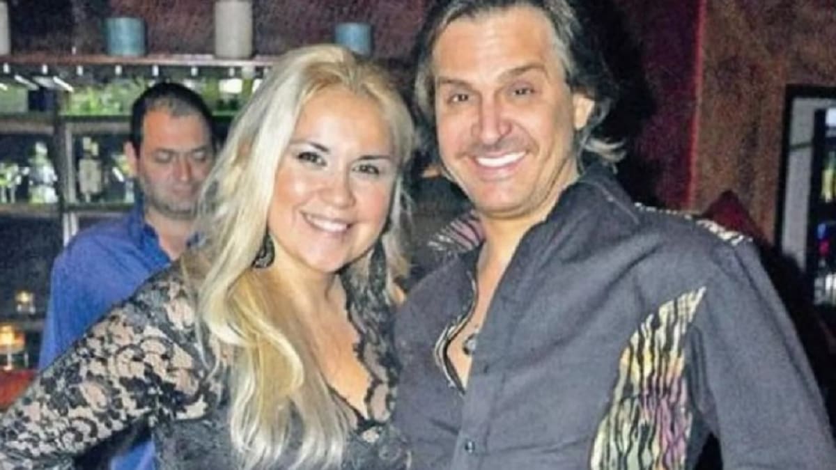 Verónica Ojeda con Aníbal Lotocki. Foto: NA.