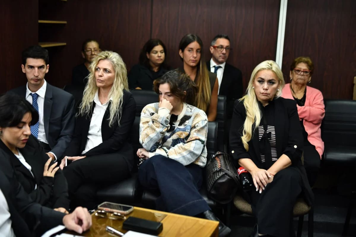Verónica Ojeda en el juicio por la muerte de Maradona.