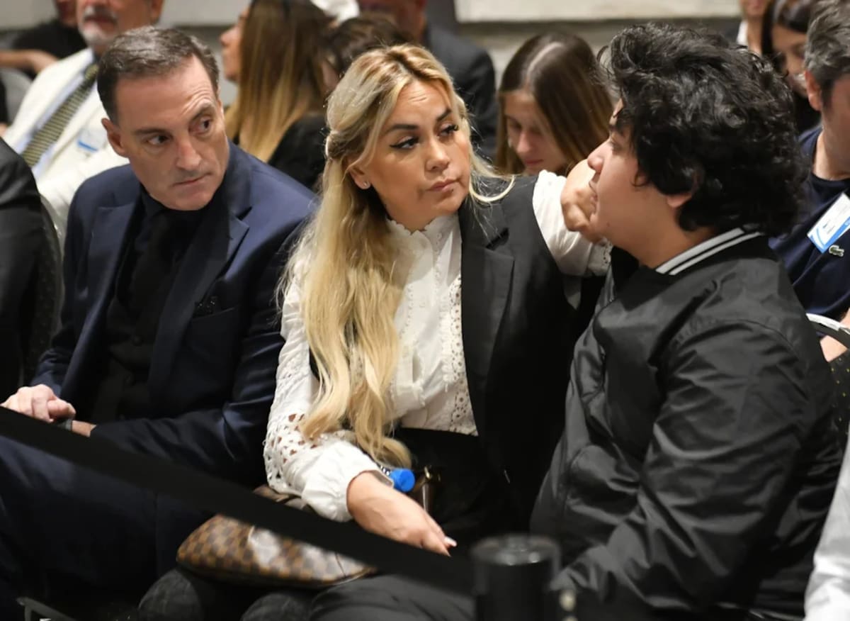 Verónica Ojeda en el juicio por la muerte de Maradona.