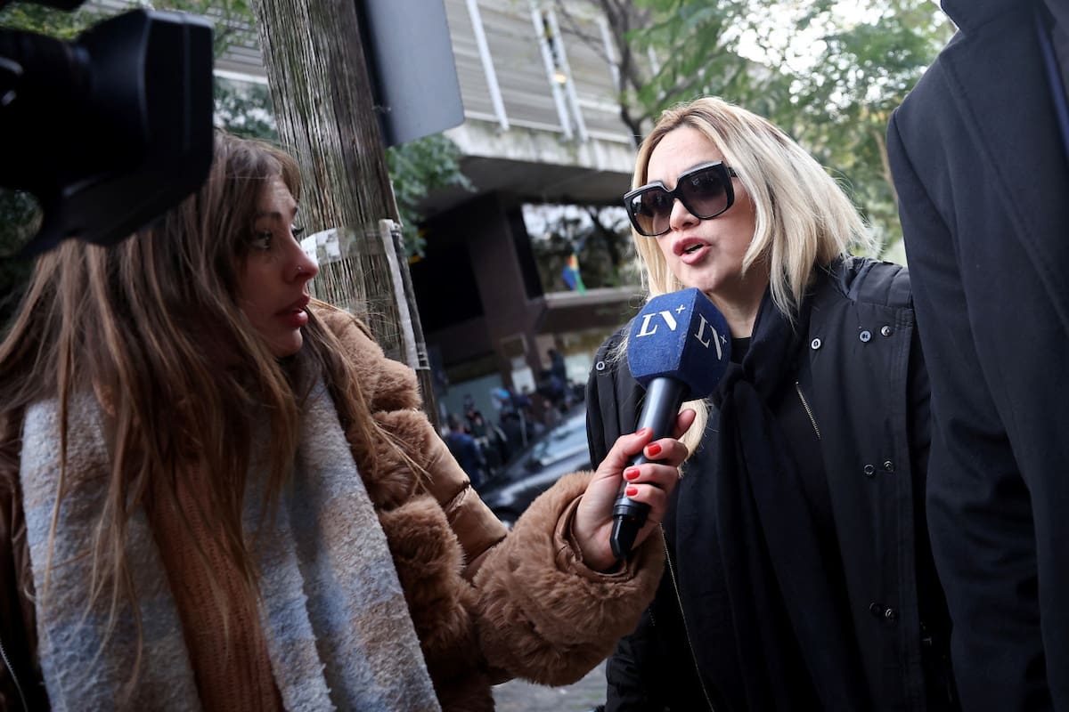Verónica Ojeda en el juicio por la muerte de Maradona. Foto: REUTERS.