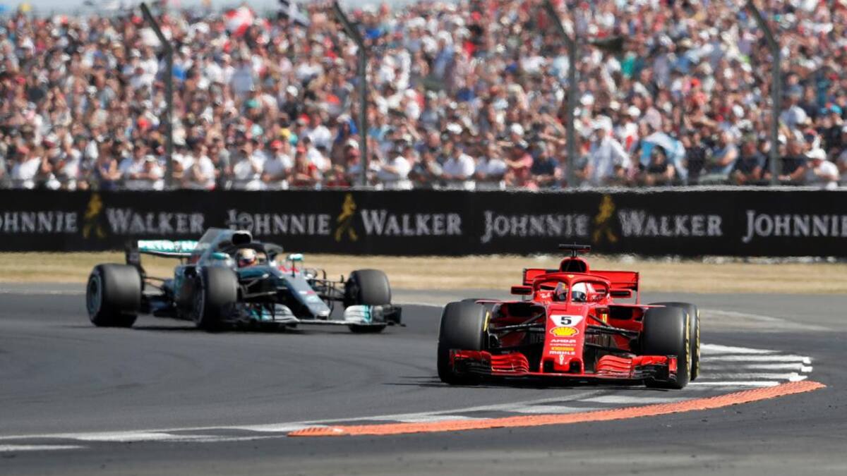 Vettel y Hamilton - Fórmula 1