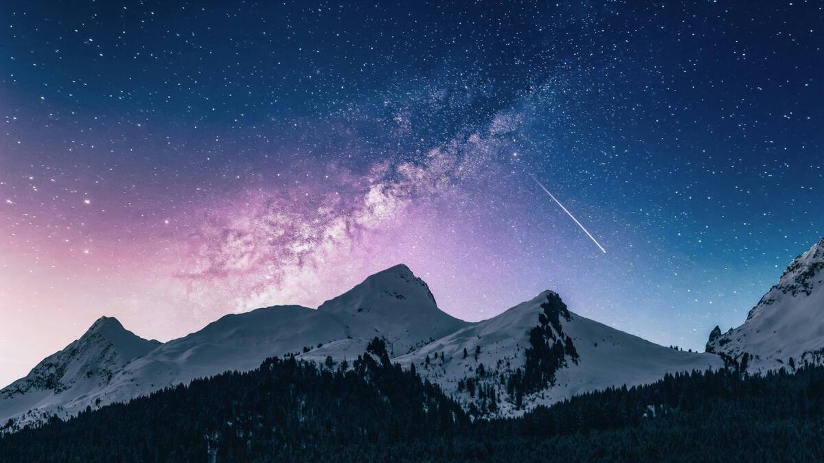 Vía láctea. Foto: Unsplash