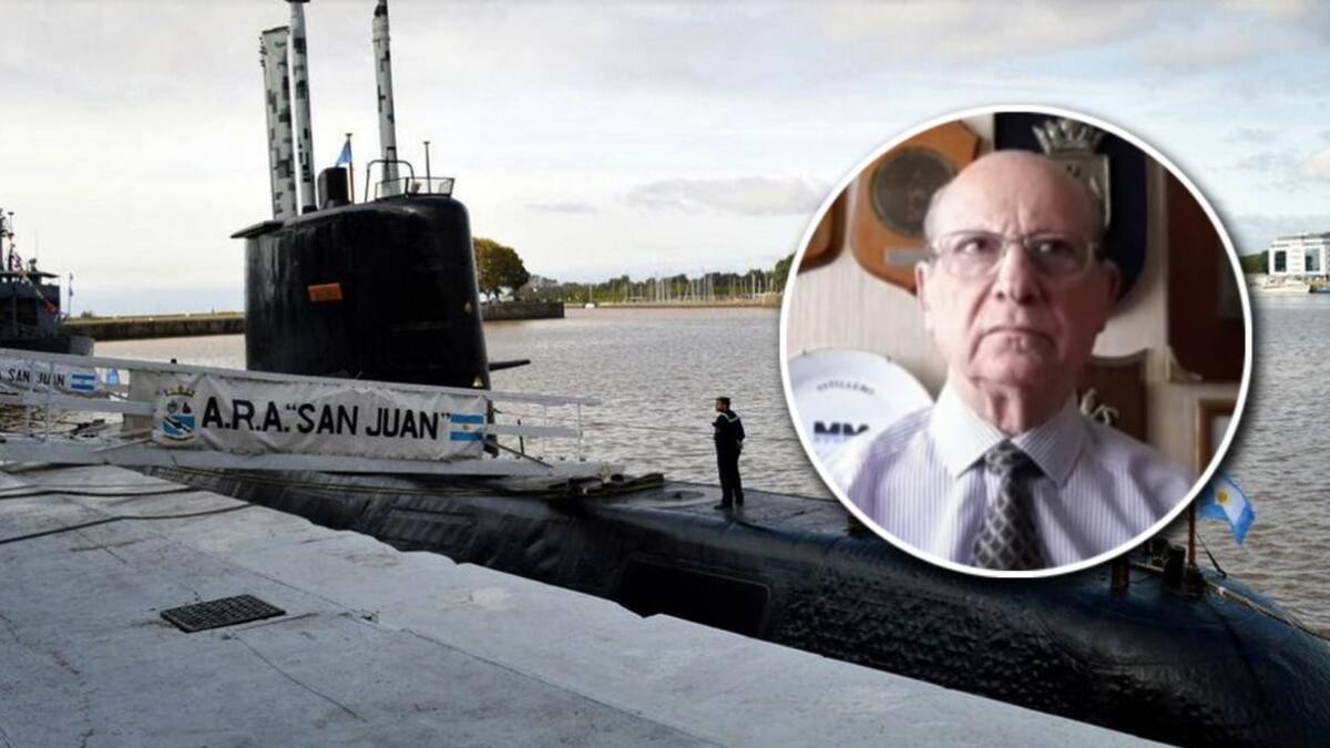 Vicealmirante argentino - Submarino ARA San Juan