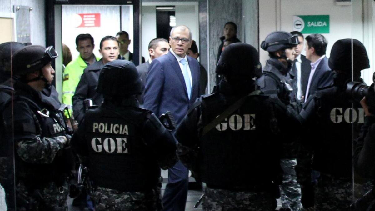 Vicepresidente ecuatoriano Jorge Glas