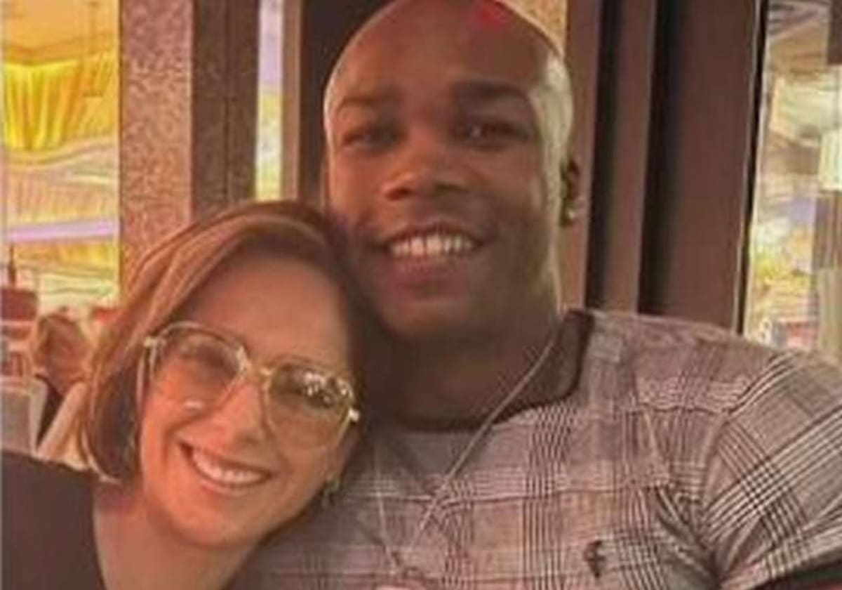 Victoria Vanucci junto a su nuevo novio