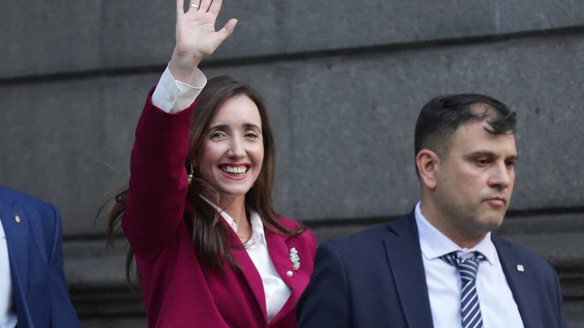 Victoria Villarruel, vicepresidenta electa. Foto: NA