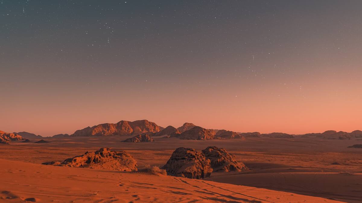 Vida en Marte. Foto: Unsplash