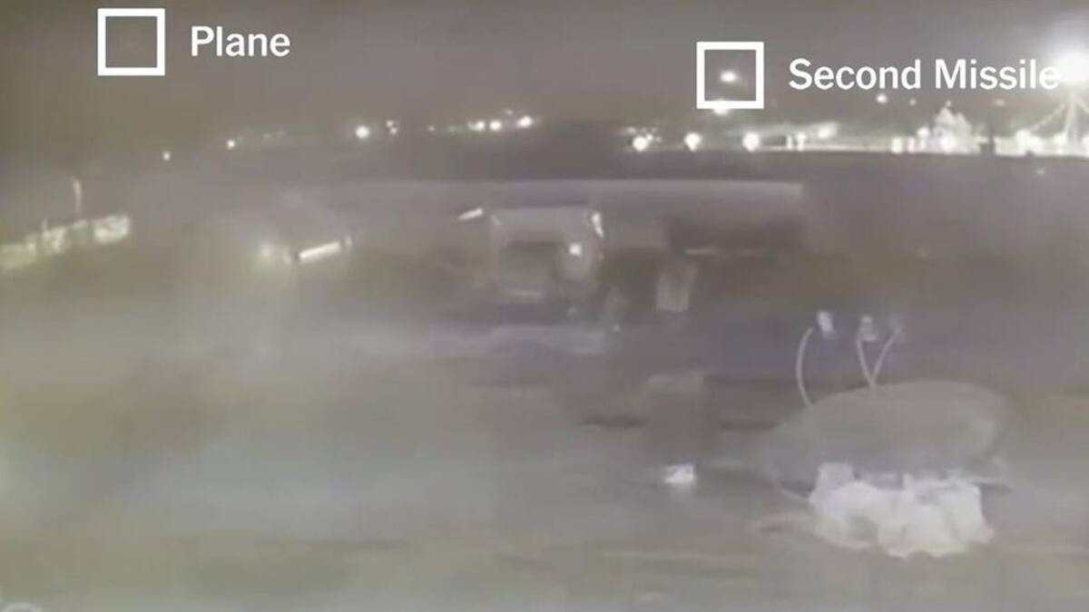 Video demuestra que dos misiles impactaron contra avión ucraniano en Irán