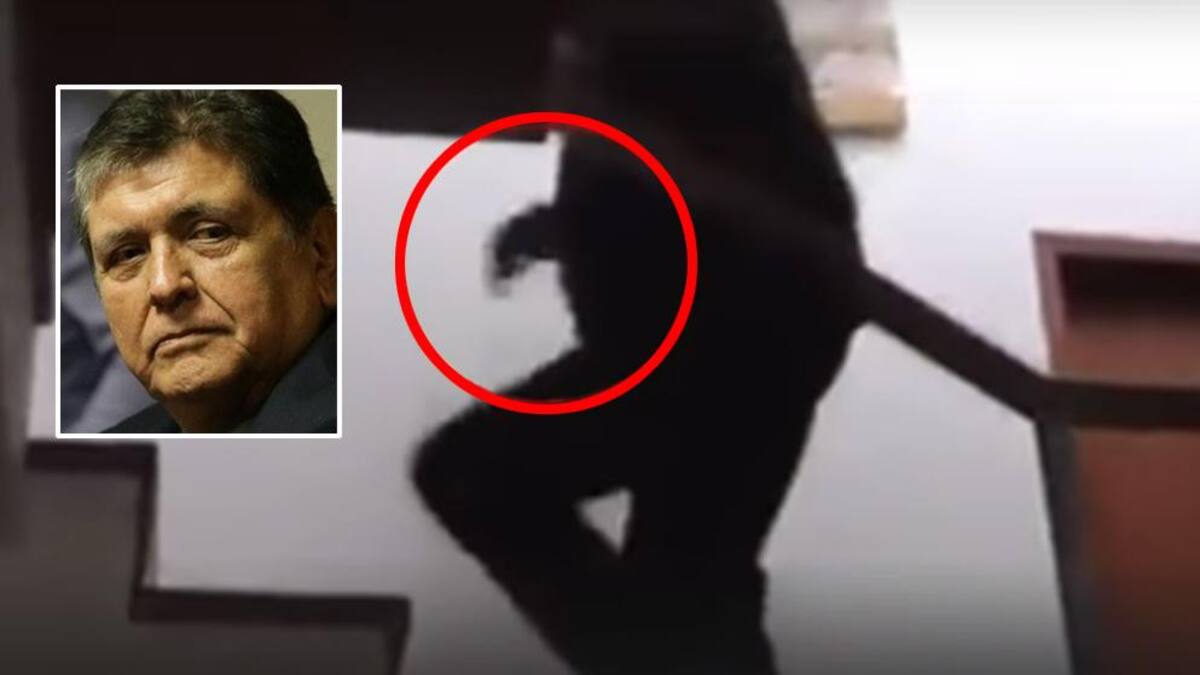Video impactante: Alan García, revólver en mano, segundos antes del suicidio