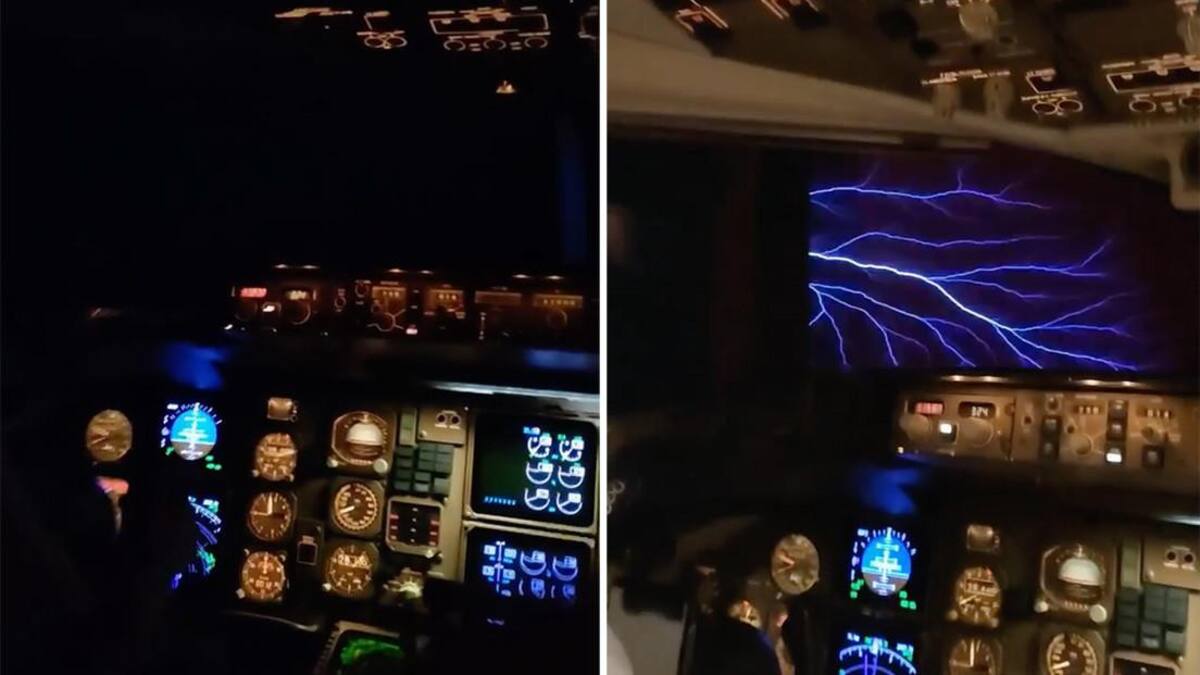 Video viral, azafata muestra un extraño fenómeno natural en pleno vuelo