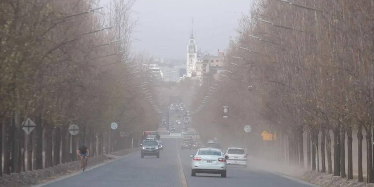 Viento Zonda en Mendoza.