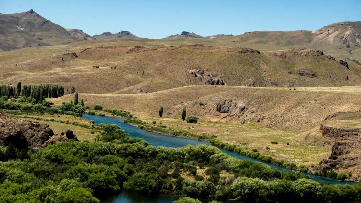 Villa Llanquín, Río Negro. Foto: Télam/Alejandra Bartoliche