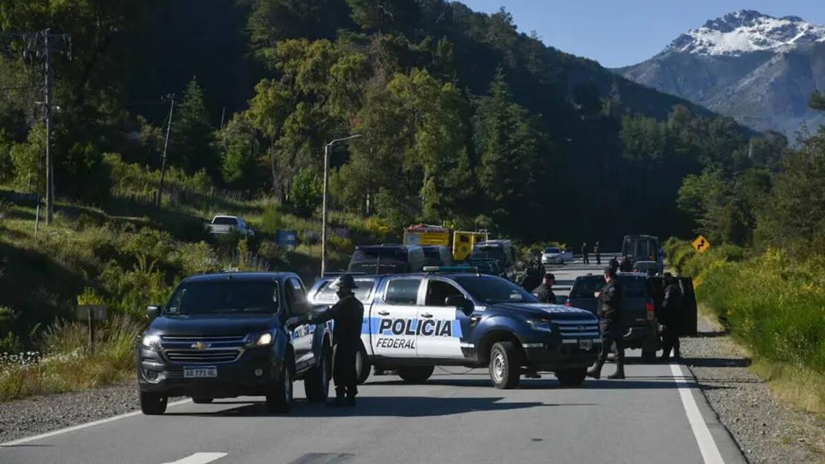 Villa Mascardi, toma de tierras, Foto La Nación
