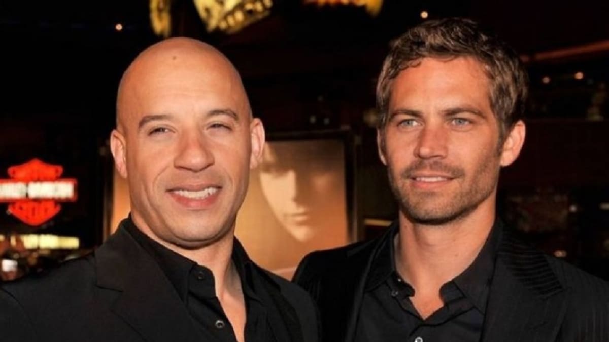 Vin Diesel y Paul Walker. Foto: NA.