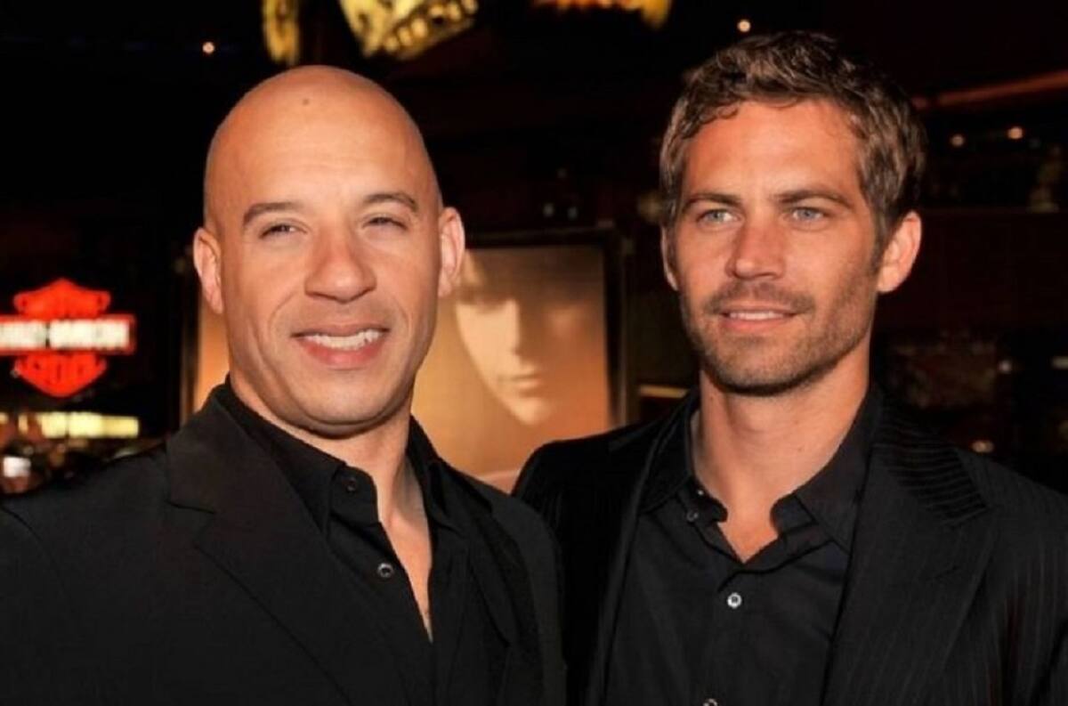 Vin Diesel y Paul Walker. Foto: NA.