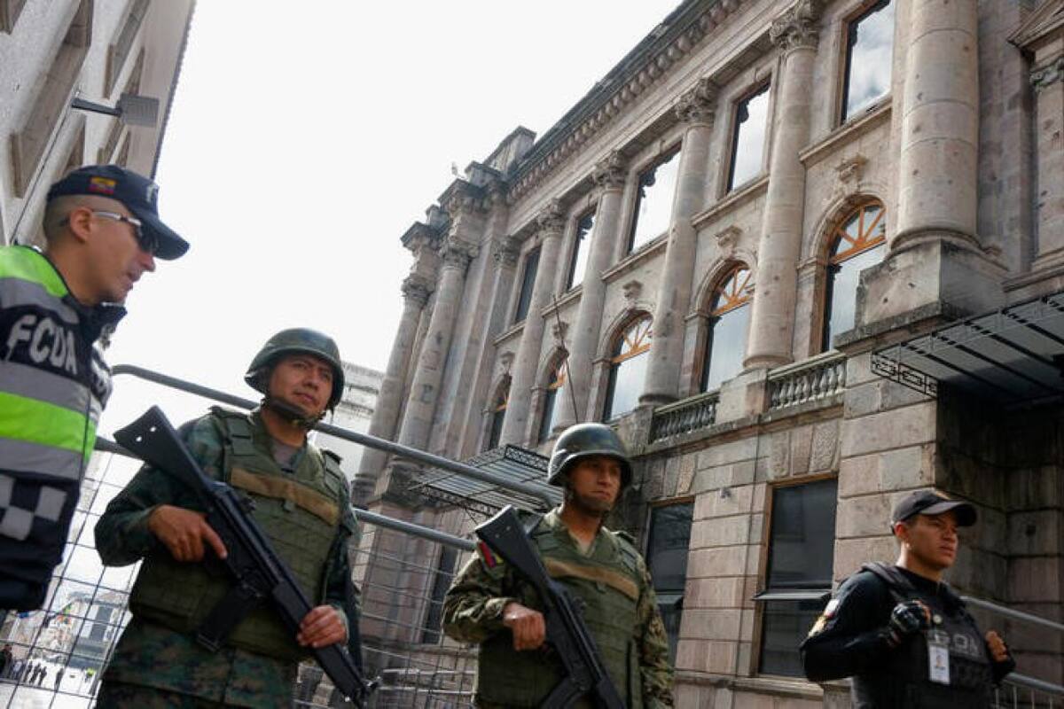 Violencia en Ecuador. Foto: Reuters