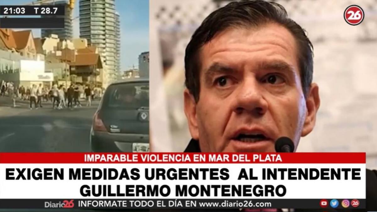 Violencia en Mar del Plata, CANAL 26