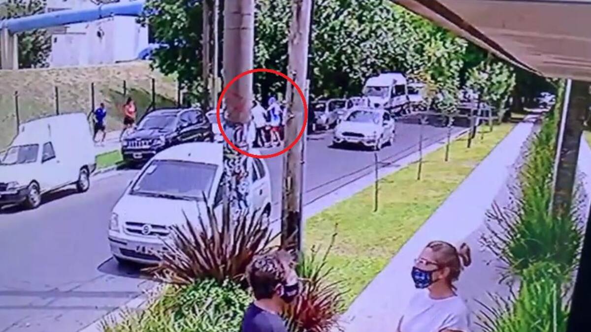 Violento robo piraña a plena luz del día