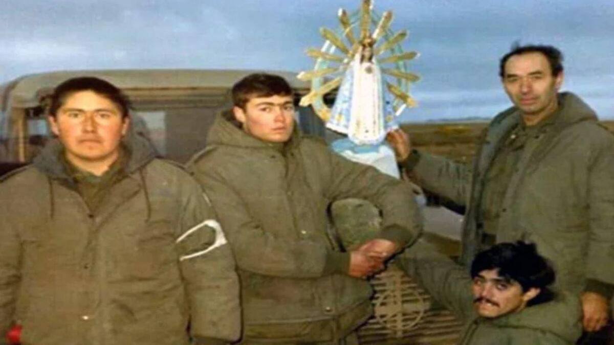 Virgen de Luján en Malvinas