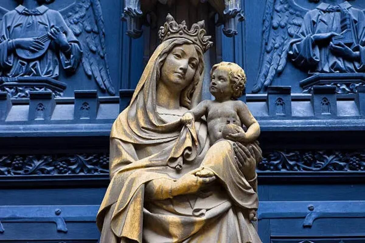 Virgen María. Fuente: Unsplash.