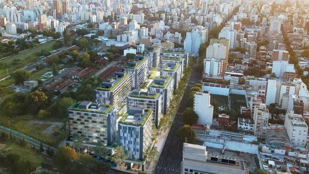 Vista panorámica de la Ciudad de Buenos Aires. Foto: NA
