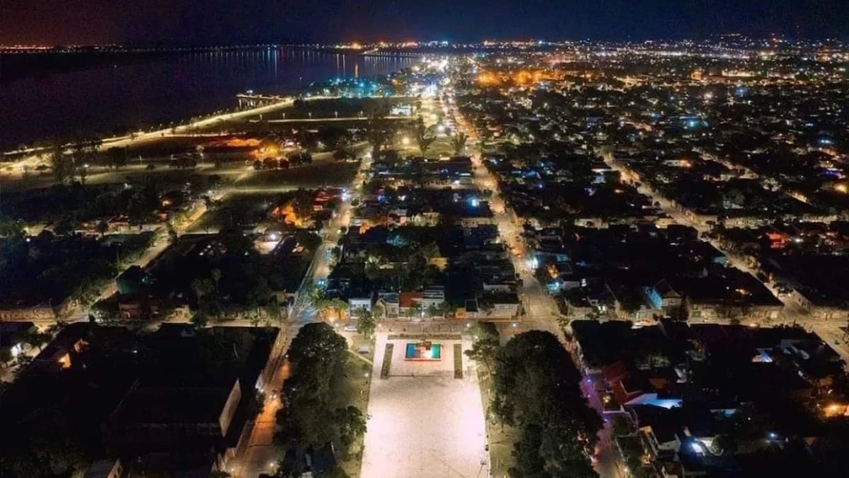 Vista panorámica de Paysandú. Foto: Instagram @vivi_paysandu