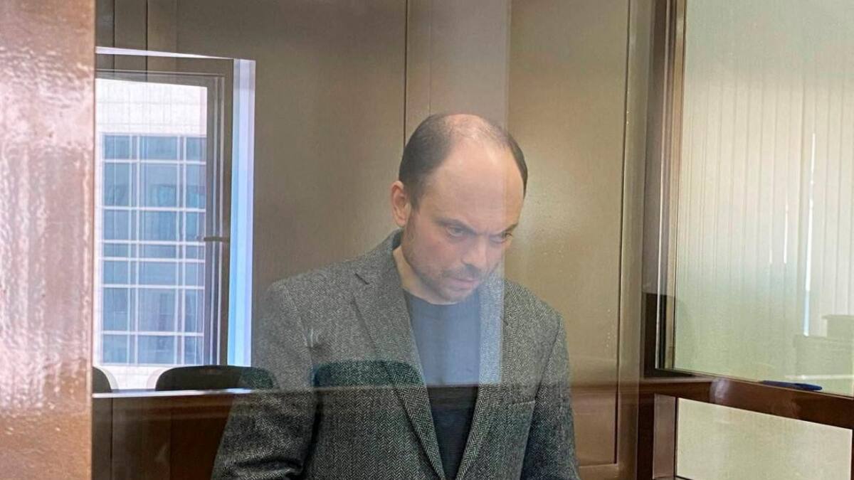 Vladímir Kara-Murzá, periodista opositor a Putin. Foto: Reuters.