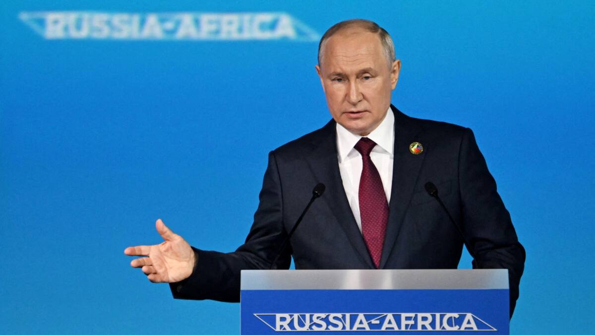 Vladimir Putin, presidente de Rusia. Foto: Reuters.
