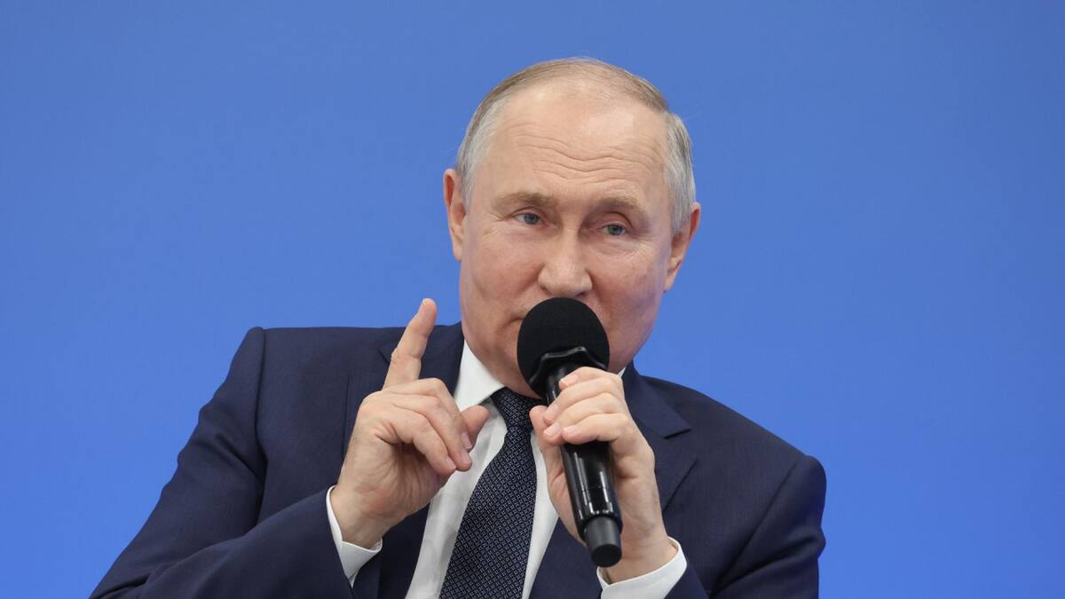 Vladimir Putin, presidente de Rusia. Foto: EFE.