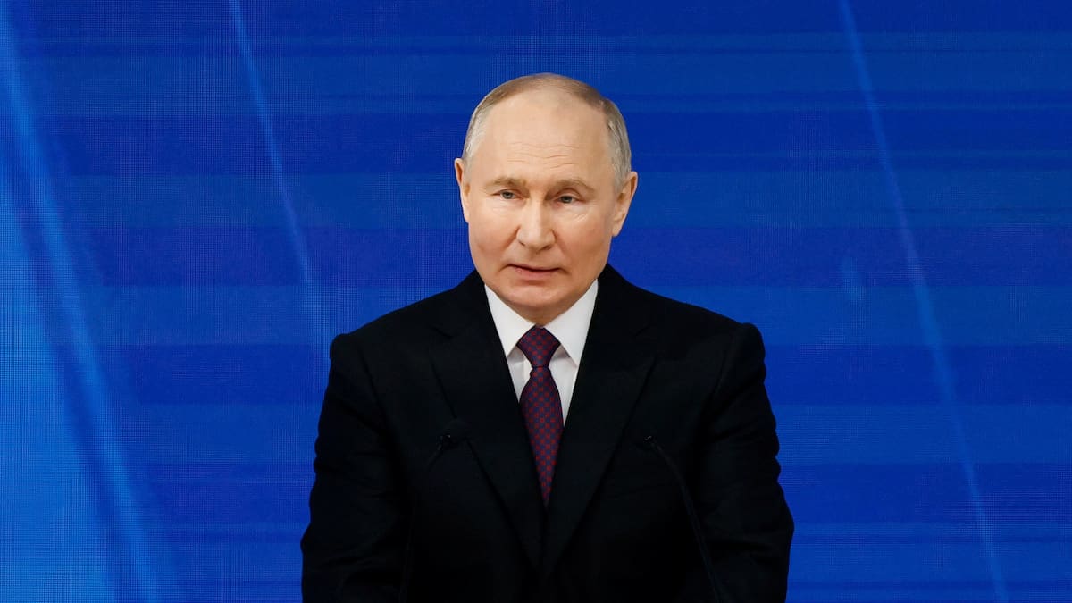 Vladimir Putin, presidente de Rusia. Foto: Reuters.