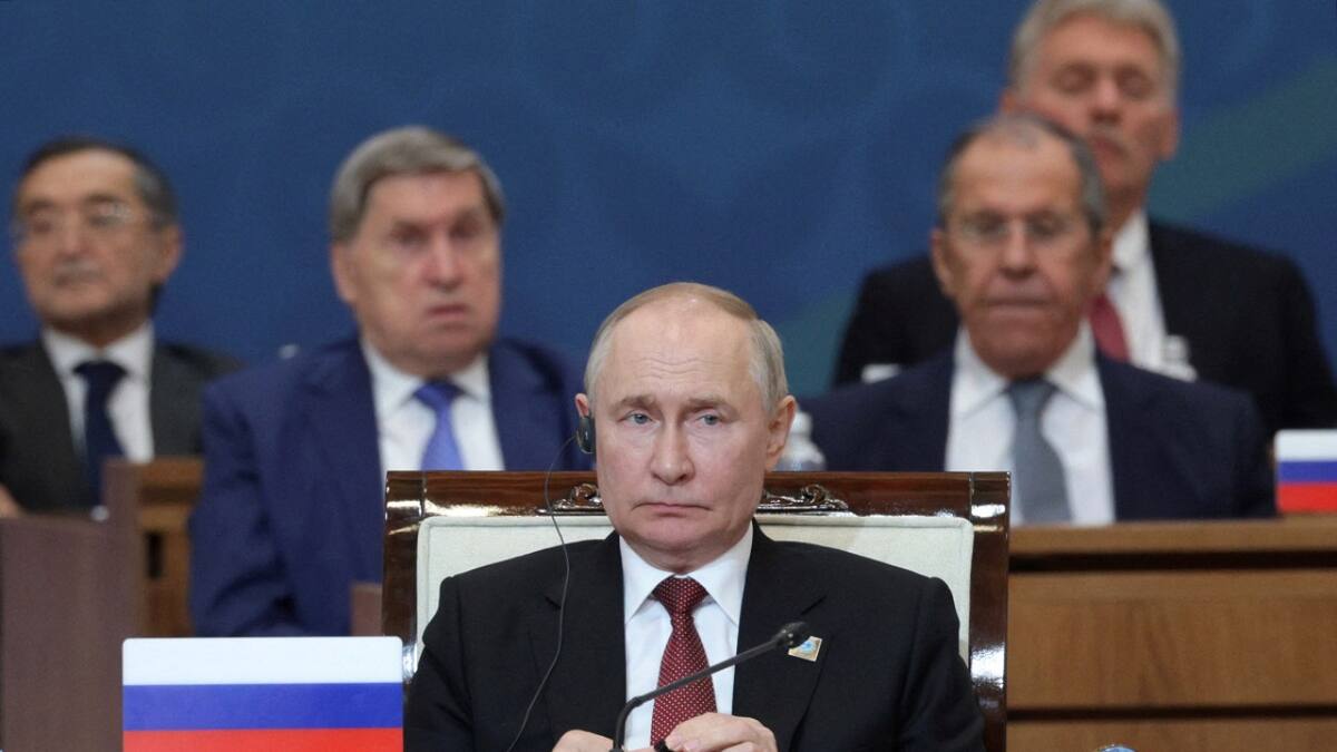 Vladímir Putin, presidente de Rusia. Foto: Reuters.