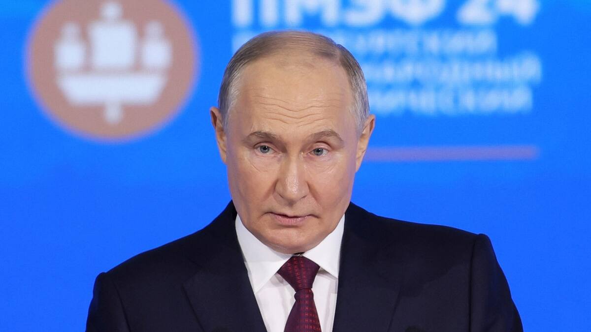 Vladimir Putin, presidente de Rusia. Foto: Reuters
