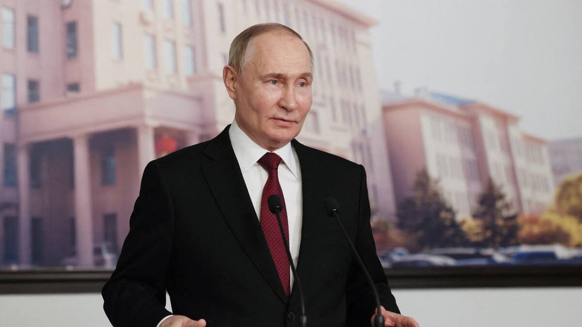 Vladímir Putin, presidente de Rusia. Foto: Reuters.