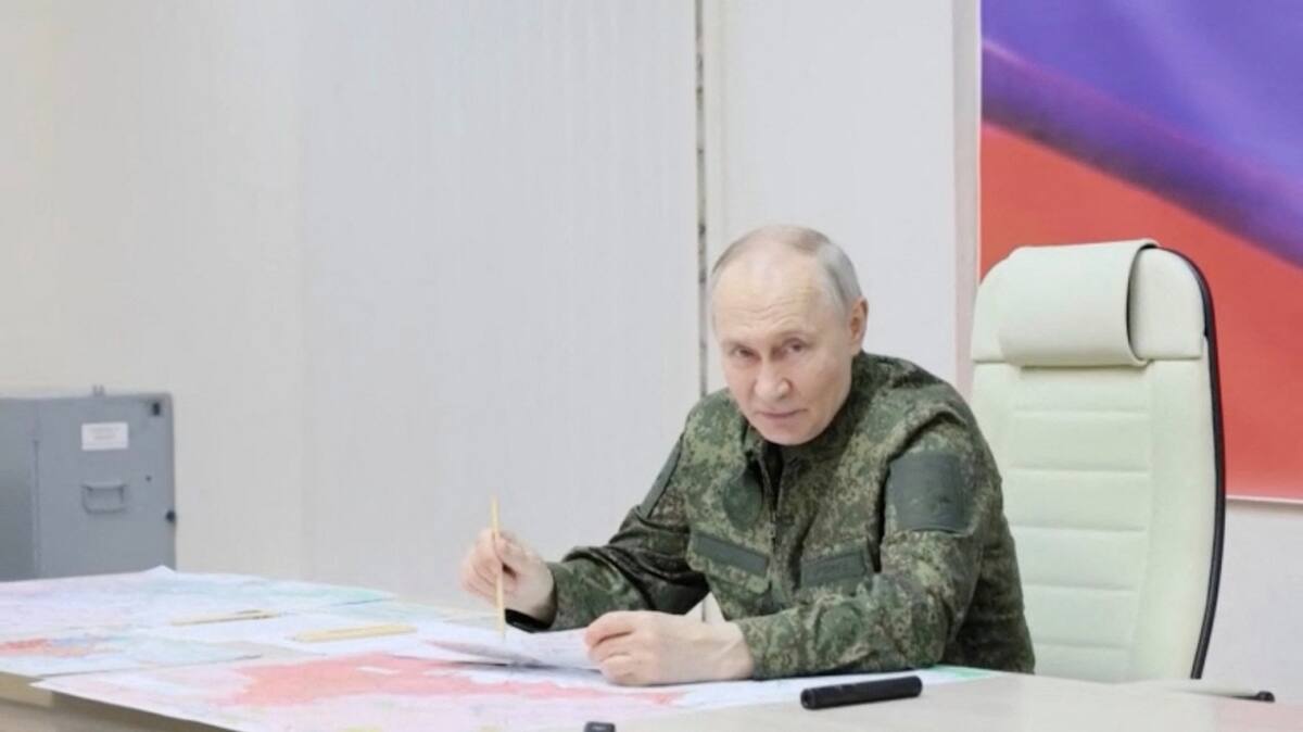 Vladimir Putin, presidente de Rusia. Foto: Reuters