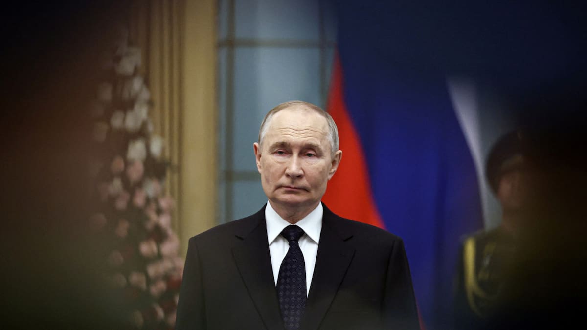 Vladímir Putin, presidente de Rusia. Foto: Reuters.