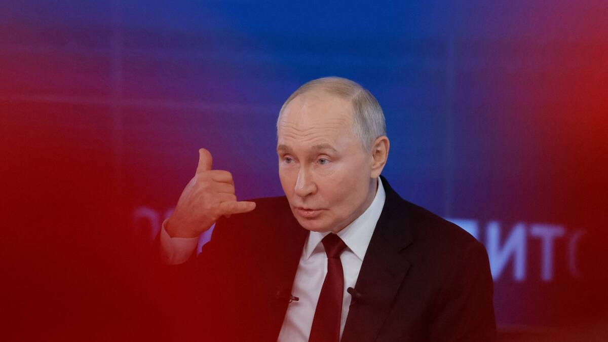 Vladimir Putin, presidente de Rusia. Foto: Reuters