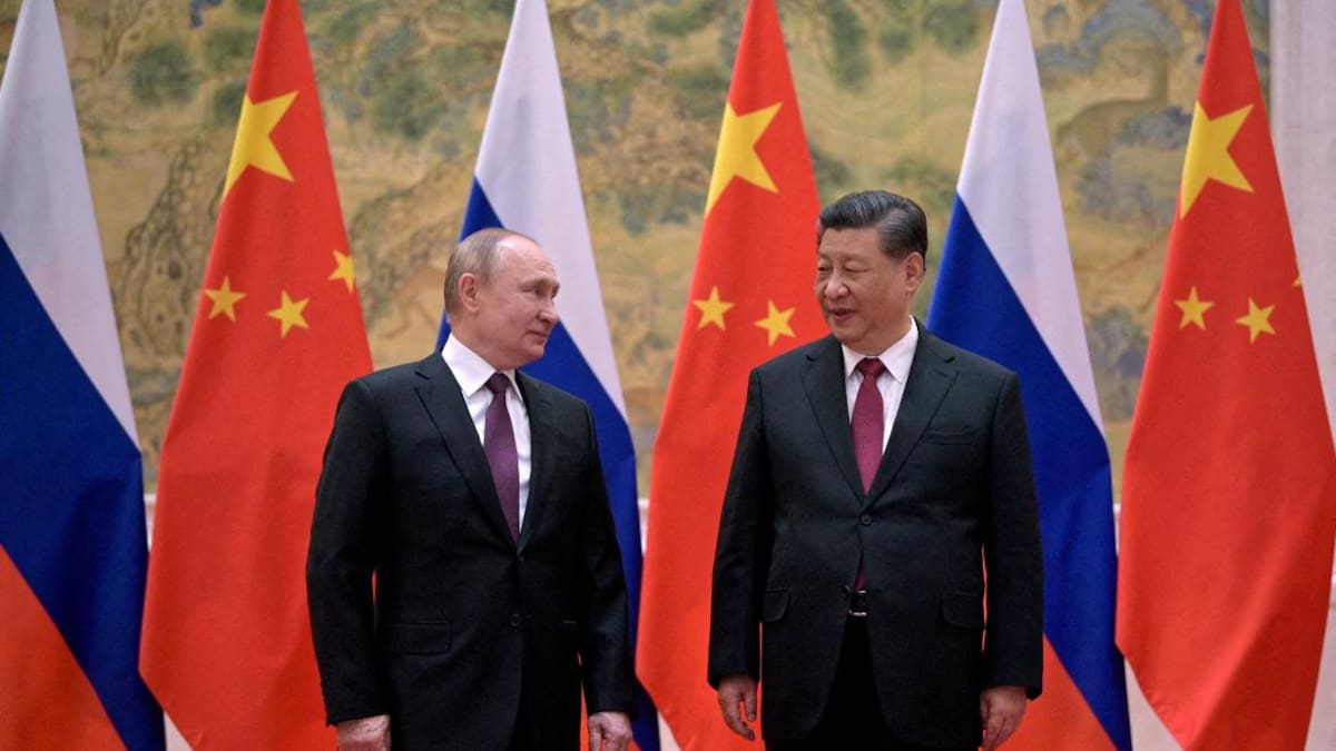Vladimir Putin y Xi Jinping. Foto: Reuters.