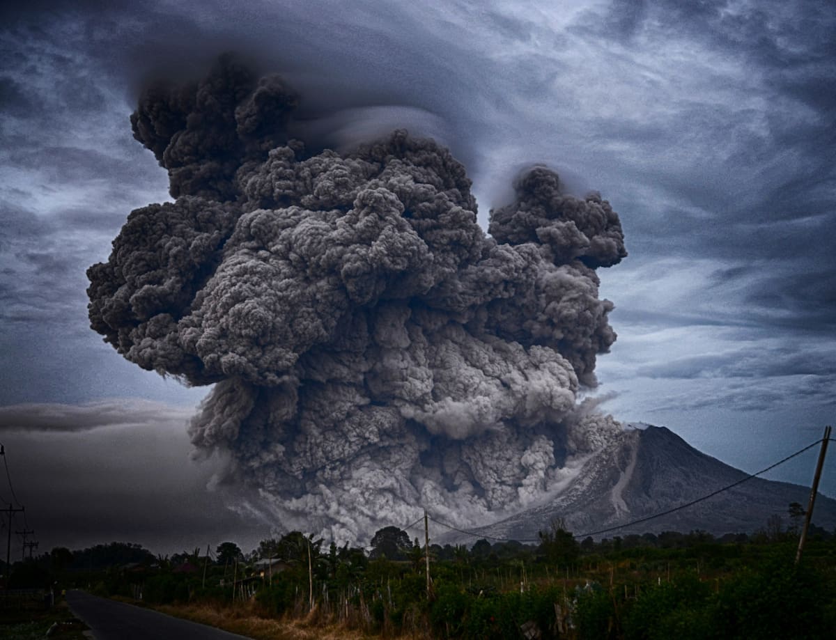 Volcán. Foto Unsplash.