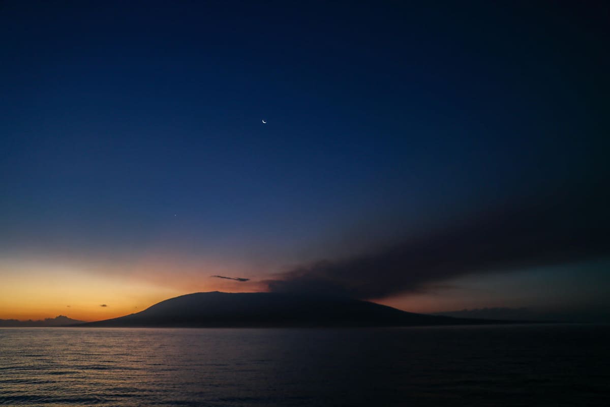 Volcán La Cumbre (Fernandina), Islas Galápagos. Foto: EFE