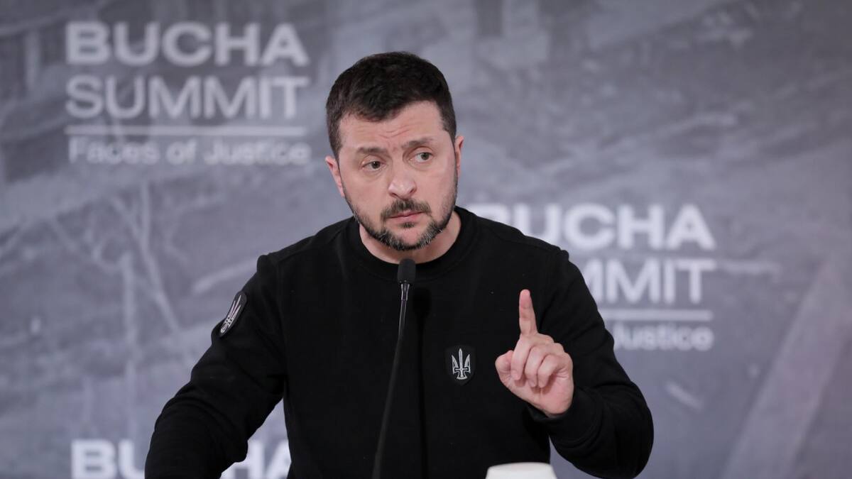 Volodimir Zelenski. Foto: EFE