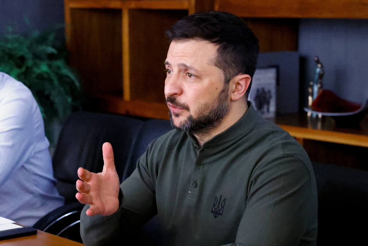 Volodímir Zelenski. Foto: REUTERS.