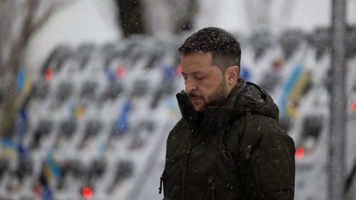 Volodímir Zelenski, presidente de Ucrania. Foto: Reuters.