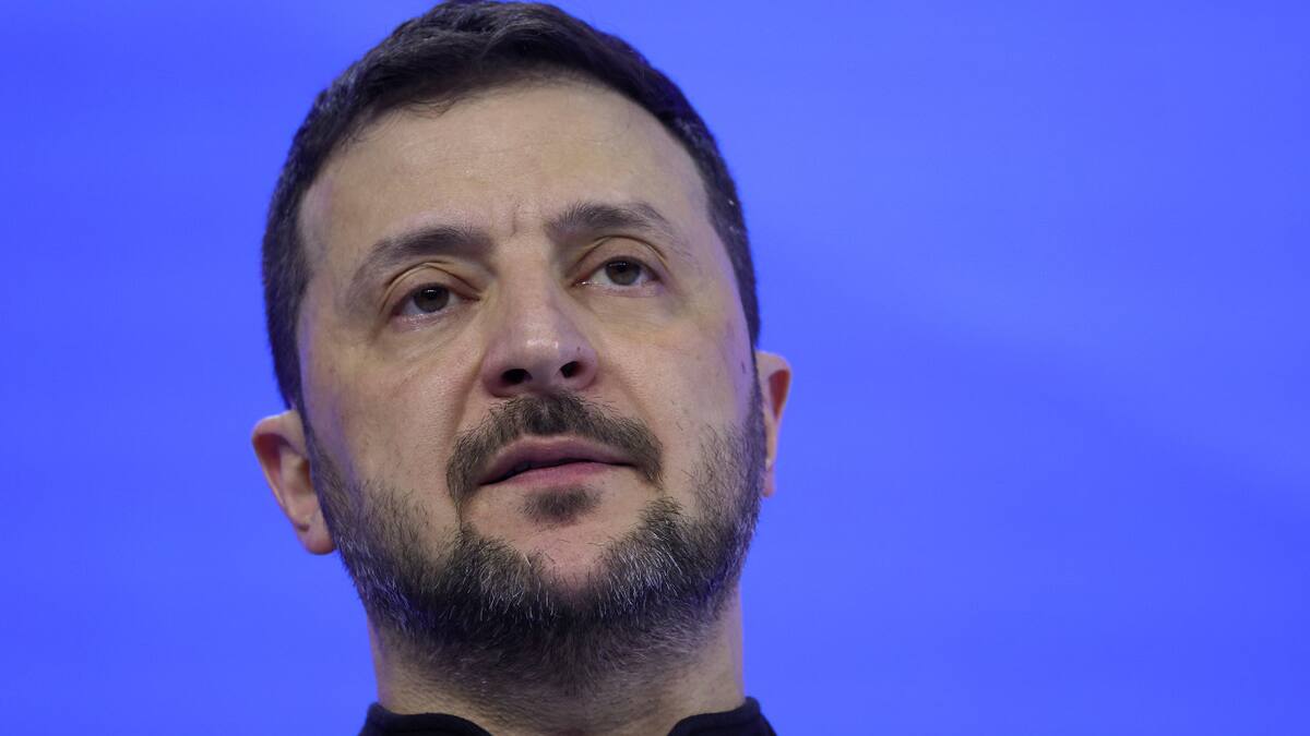 Volodímir Zelenski, presidente de Ucrania.