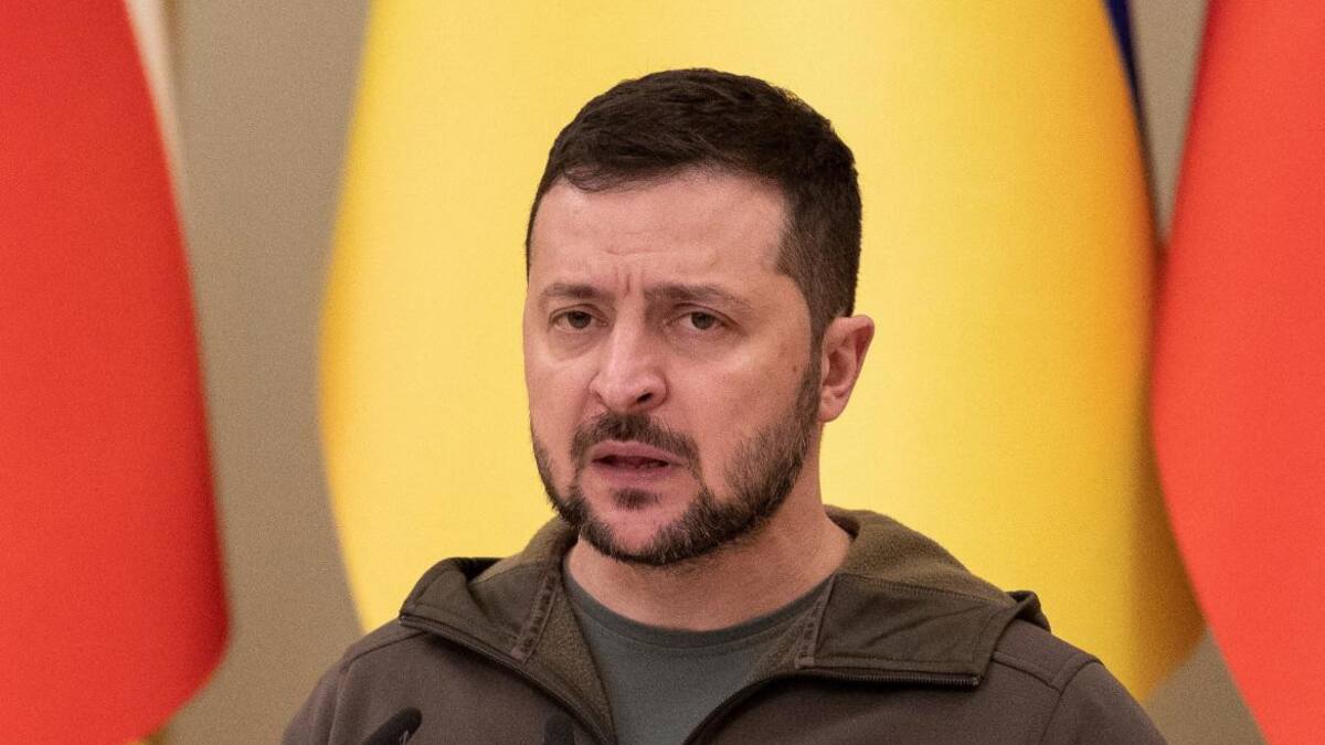 Volodimir Zelenski, presidente de Ucrania, conflicto Rusia-Ucrania, Reuters